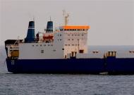 Sept. 29: Pirates holding Ukrainian-operated ship Faina off the coast of Somalia, receive supplies while under observation by USS Vella Gulf. Sept. 29: Pirates holding Ukrainian-operated ship Faina off the coast of Somalia, receive supplies while under observation by USS Vella Gulf.