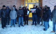 Protest @ Ethiopian Embassy in Sweden, Stockholm,20090105