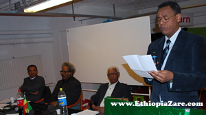 (Left to Right) Ato Melaku, Prof. Mesfin, Ato Rasworke & Ato Matias Ketem (Left to Right) Ato Melaku, Prof. Mesfin, Ato Rasworke & Ato Matias Ketem