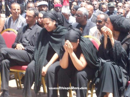 The funeral of Tilahun Gessese, 20090423 The funeral of Tilahun Gessese, 20090423