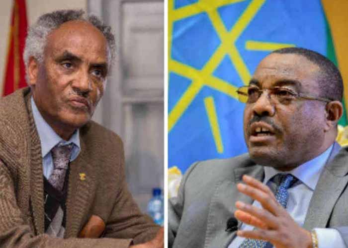 Prof. Beyene and PM. Hailemariam