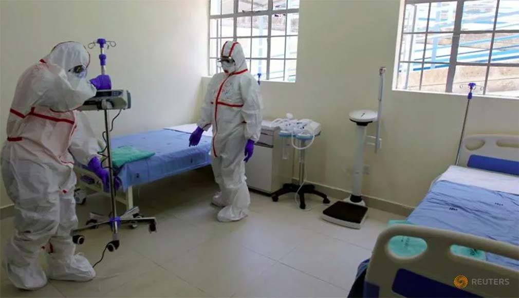 Iisolation centre for coronavirus, in Nairobi, Kenya March 6, 2020. (REUTERS)