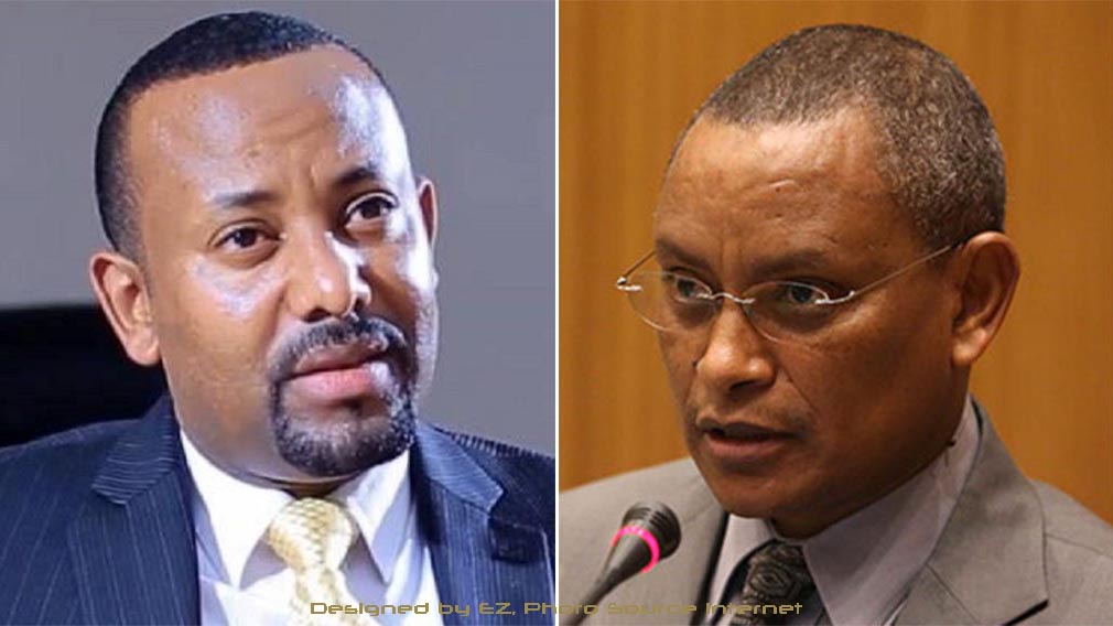 PM Abiy Ahmed (L) and Dr. Debretsion Gebremichael (R)